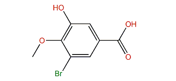 3-Bromo-5-hydroxy-4-methoxybenzoic acid